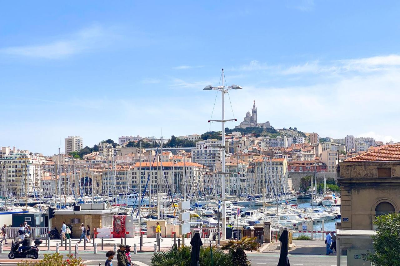 Du Cote Du Vieux Port & Mucem - Central Marseille Luaran gambar